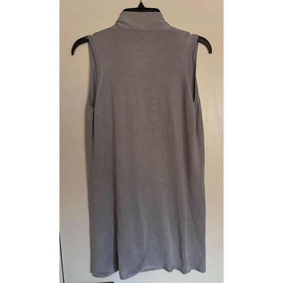 Brunelo Cucineli Silk Sleeveless long Cardigan Size S - Picture 2 of 5